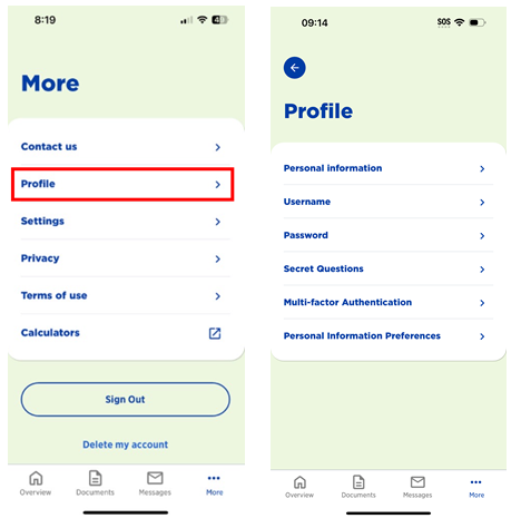 Mobile App - en